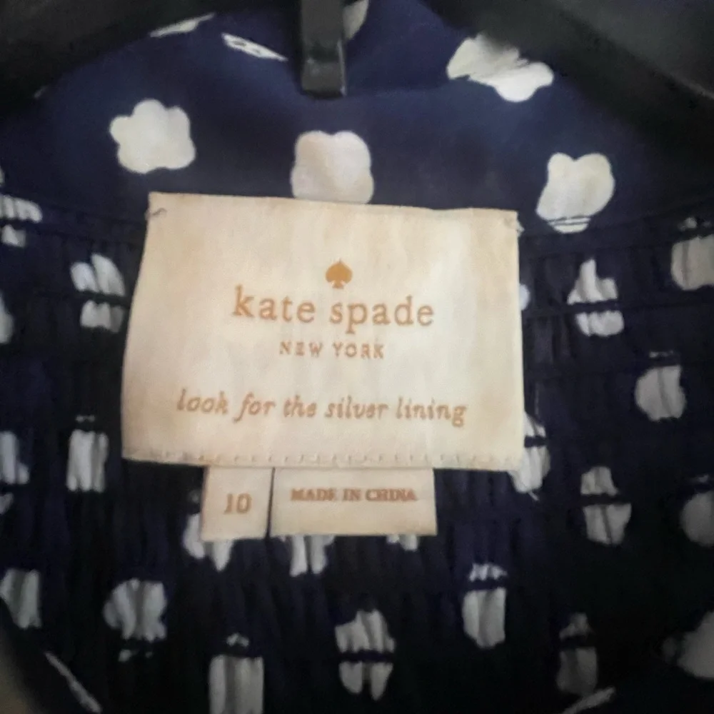 Kate Spade Cloud Midi Dress-great condition-Size 10 - Picture 5 of 6